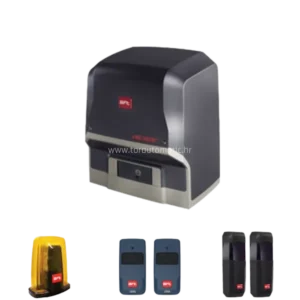 bft automatika ares veloce 500 komplet, lampa,fotosenzor, dva daljinska upravljaca mitto cool c4