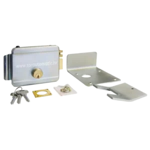 bft-ecb vertical, vertikalna montaža na nratno krilo, zaključava u pod na pločicu.