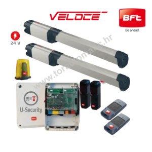 bft phobos bt b35 veloce, brzi motor, otvara za 10 sekundi